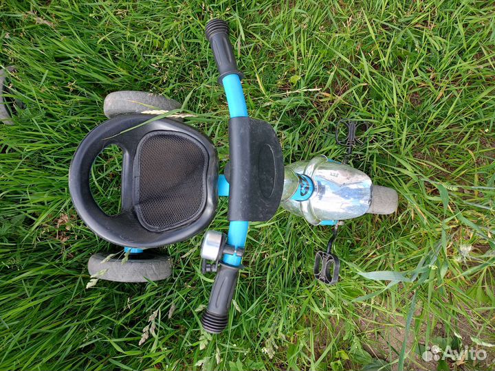 Детский трехколесный велосипед бу