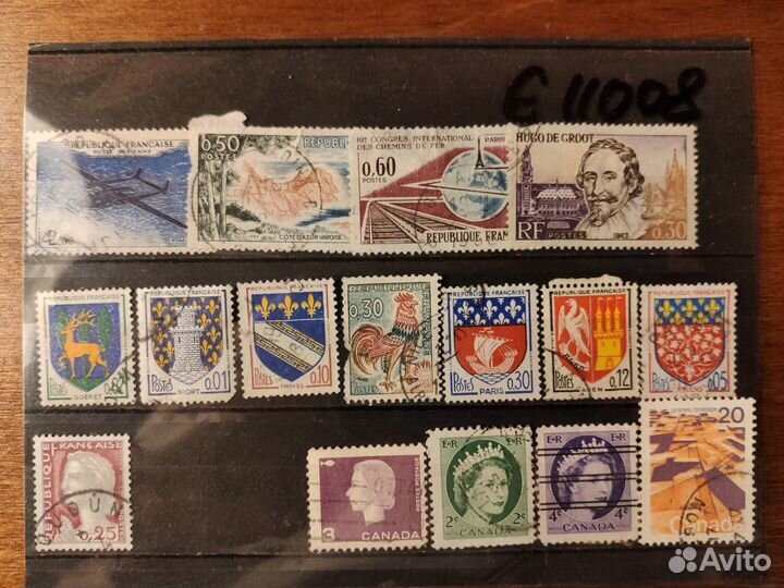 М1. Марки США, Италия, Франция, Канада, Корея, гдр