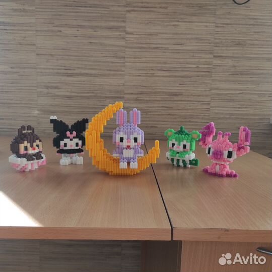 Игрушки зверюшки. Конструктор с инструкцией