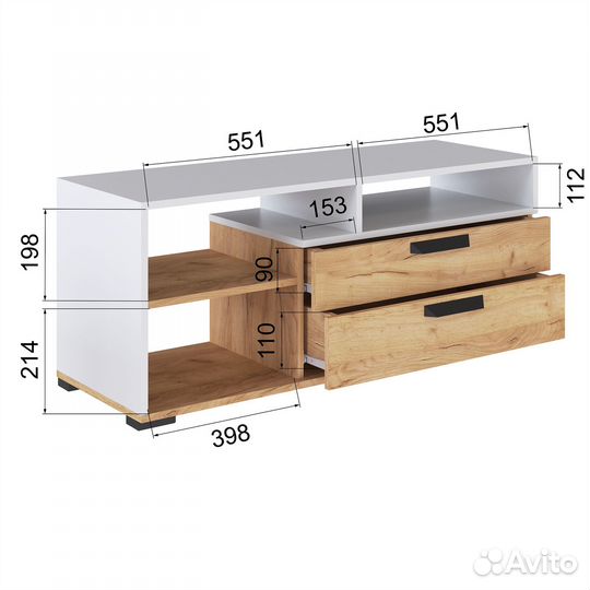 Тумба тв твм-7 Микон