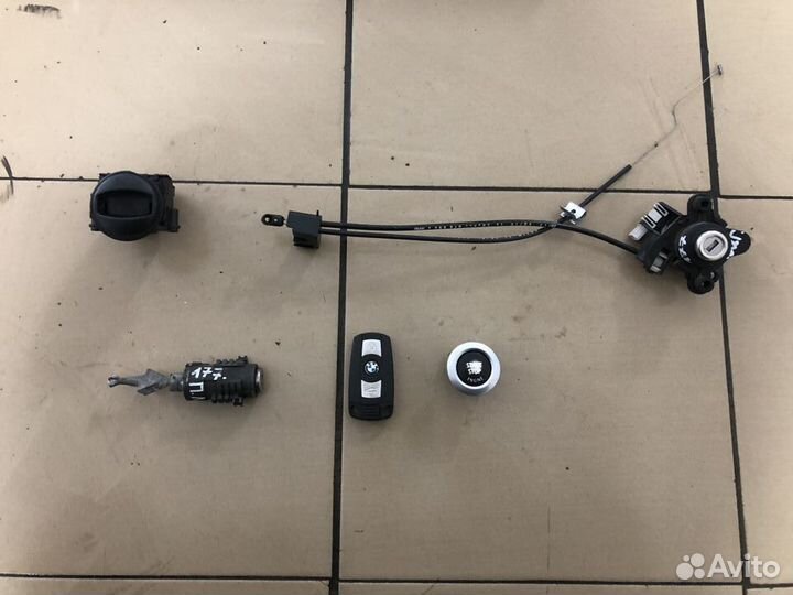 Комплект ключей и личинок BMW 5 E60 рестайлинг