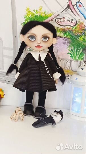 Кукла уэнсдей аддамс