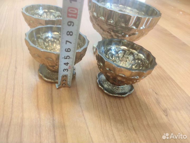 Креманки (конфетницы,вазочки) хрусталь/стекло СССР
