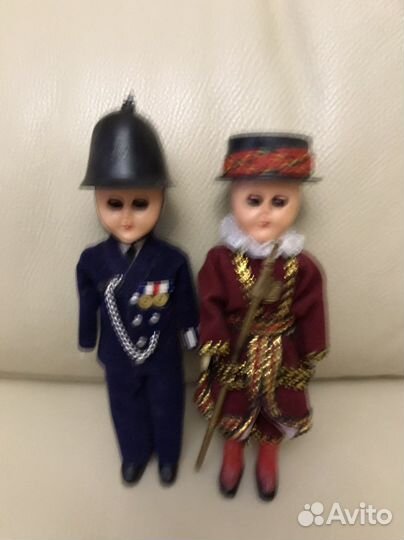 Сувенирные английские куклы 6 шт