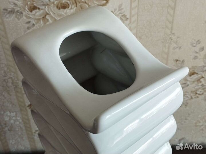 Ваза для цветов высота 40 см Италия