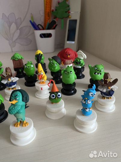 Коллекционные Angry birds (магнитные шахматы)