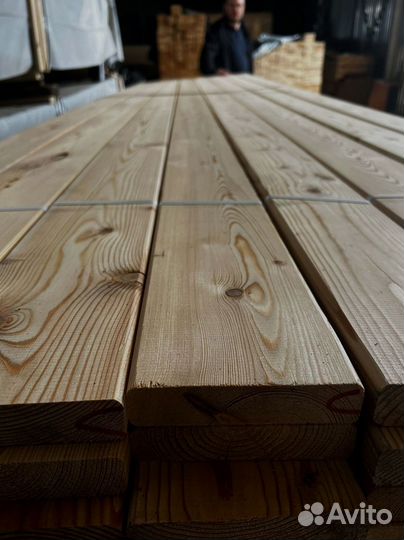 Качественные доски лиственницы 25x100 мм, строганн