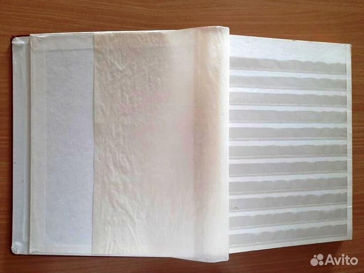 Альбом кляссер для марок abria 50 листов 30х32 см