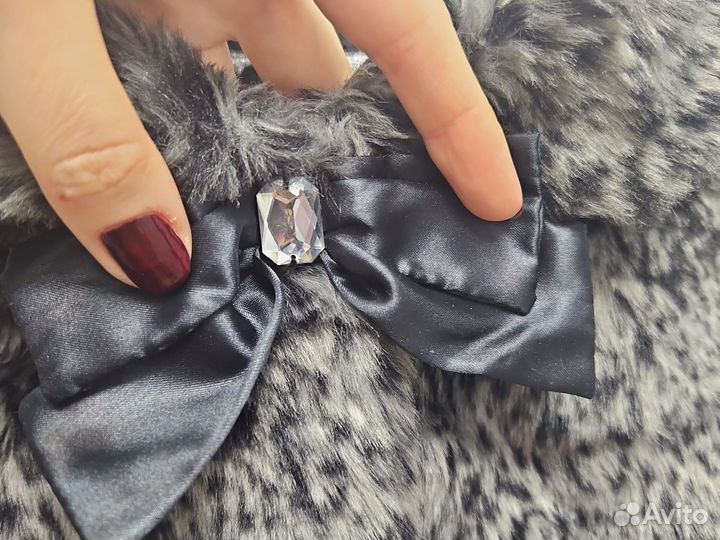 Шуба искусственная для девочки 116