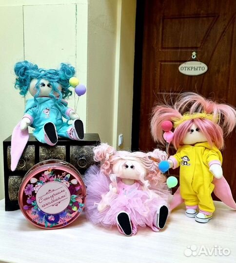 Кукла интерьерная тильда ручной работы