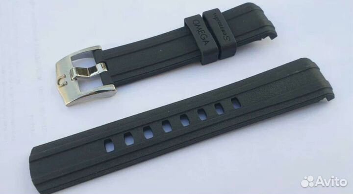 Ремешок для часов Omega 300m 20mm Black