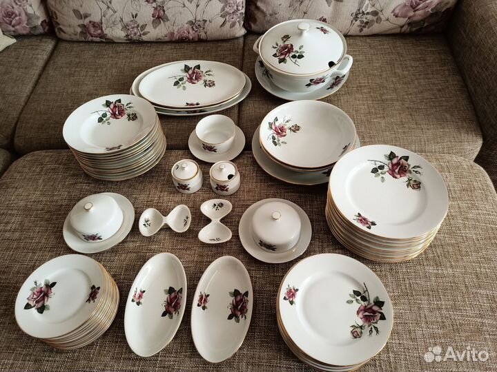 Столовый набор на 12 персон Чехословакия