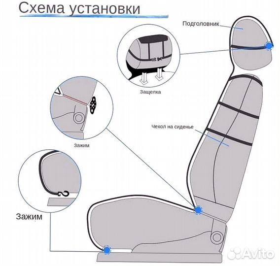 Меховые накидки натуральный волк