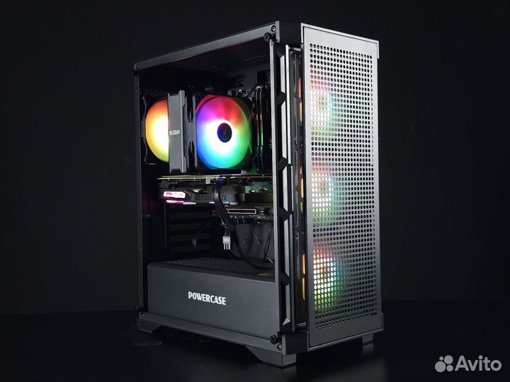 Игровой пк Ryzen 5600x, RTX 2060, DDR4, NVMe