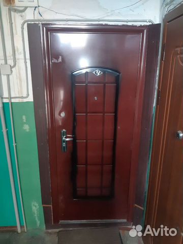 Дверь входная, металлическая,б/у