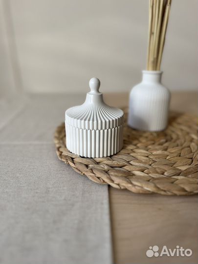 Шкатулка для украшений.Декор из гипса