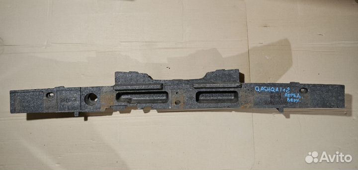Абсорбер переднего бампера верхний Qashqai J10