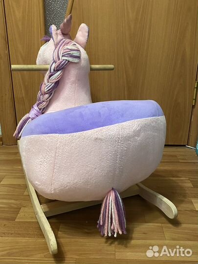 Качалка лошадь Тутси Единорог