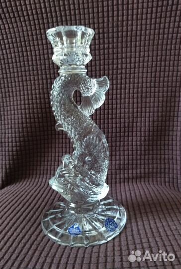 Хрустальный подсвечник