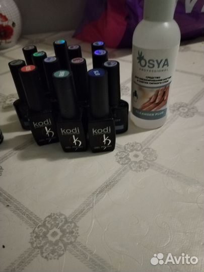 Гель лаки набор бу