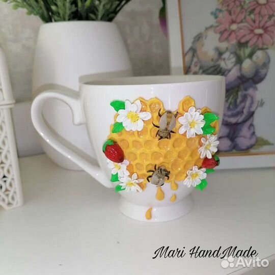 Кружка ручной работы