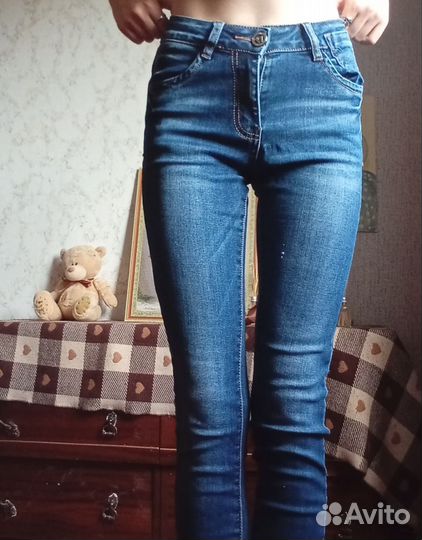 Джинсы скини