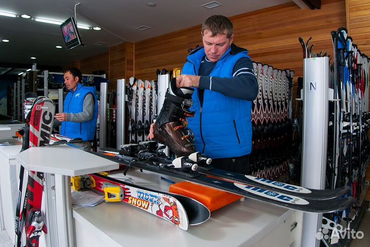 Прокат горных лыж и сноубордов / Аренда