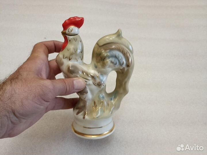 Фарфоровые штоф СССР Петушок гфз