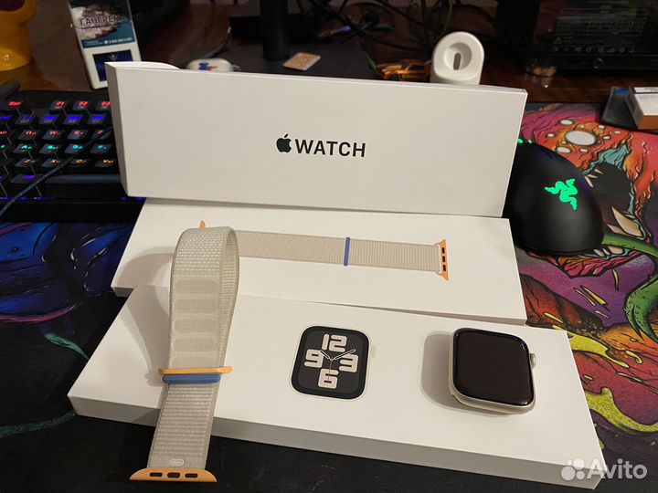 Часы apple watch se 44 mm 2023