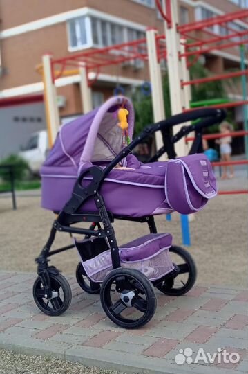 Коляска 2 в 1 люлька и прогулочная