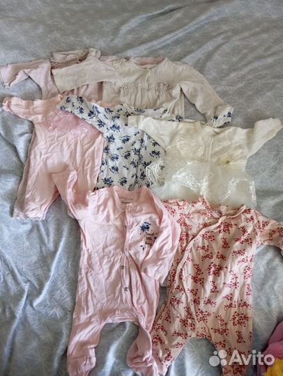 Детские вещи пакетом на девочку 56 до 80