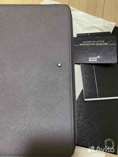 Кожаный чехол для планшета Montblanc