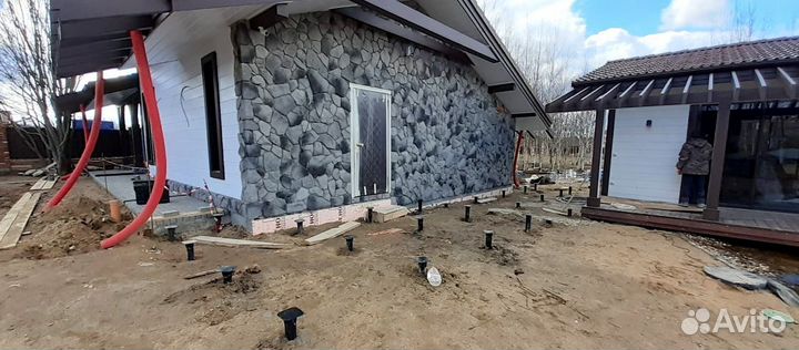 Фундамент винтовые сваи