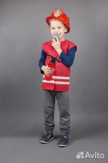 Костюм пожарного (мчс) детский
