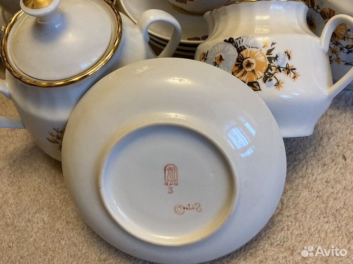 Сервиз чайный новый RPR