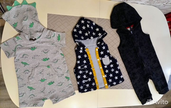 Пакет детских вещей 62-68рост