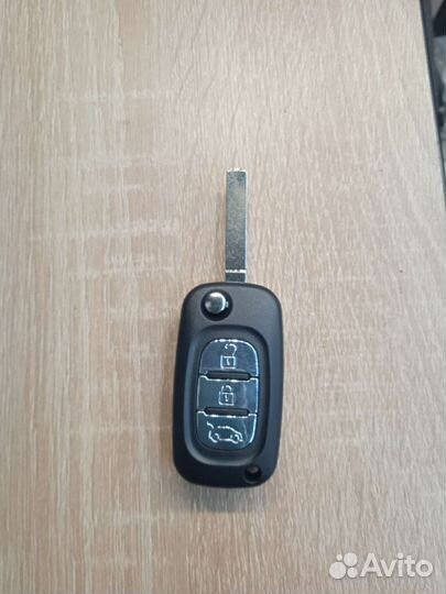 Корпус выкидного ключа рено, лада