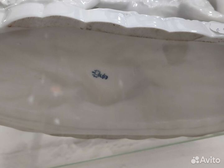 Фарфор Германия охота на кабана