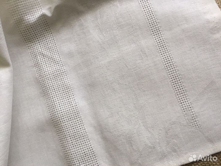 Скатерть льняная СССР, новая