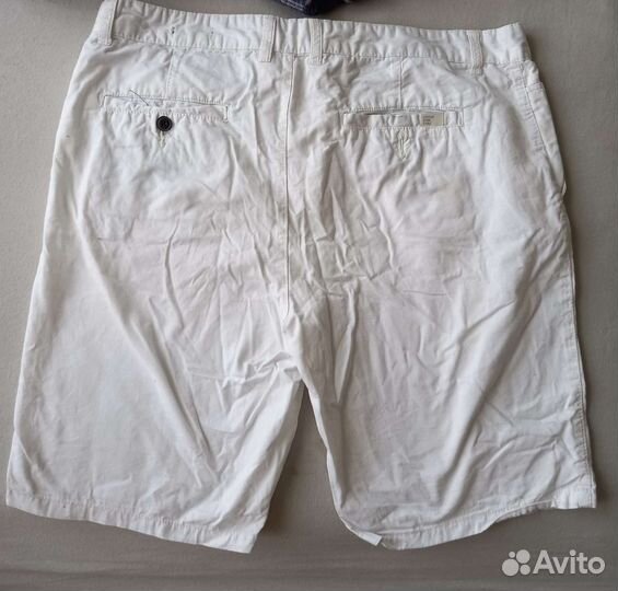Шорты мужские летние белые bershka 50 Л