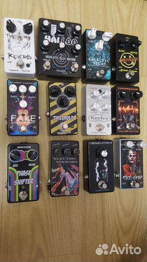 Гитарные педали эффектов