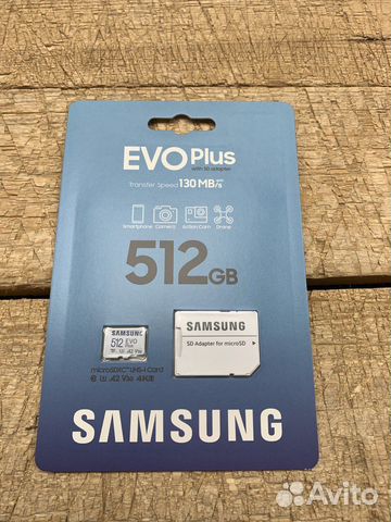 Новые Micro SD Samsung 512GB EVO plus