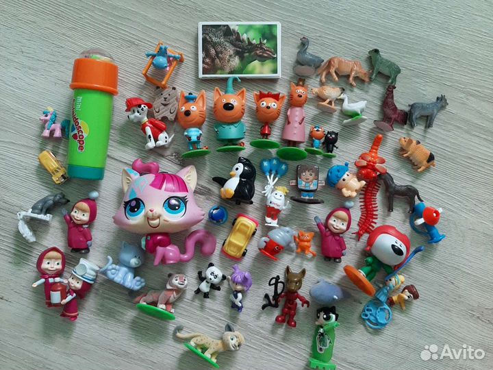 Игрушки из Киндера и других яиц