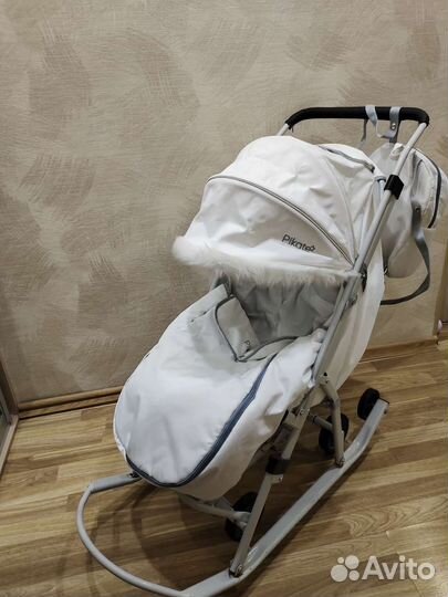 Детские санки коляска