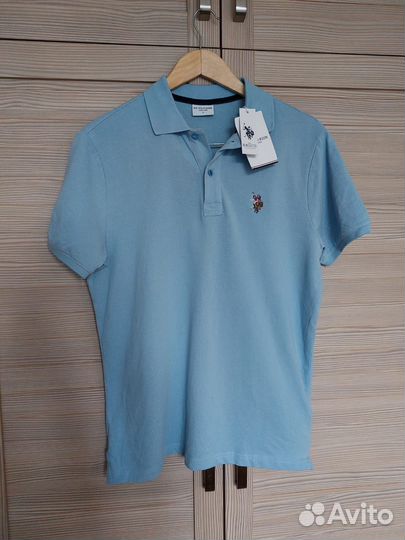 Поло с коротким рукавом US Polo assn, размер 48