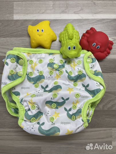Новый Многоразовые подгузники (для плавания)