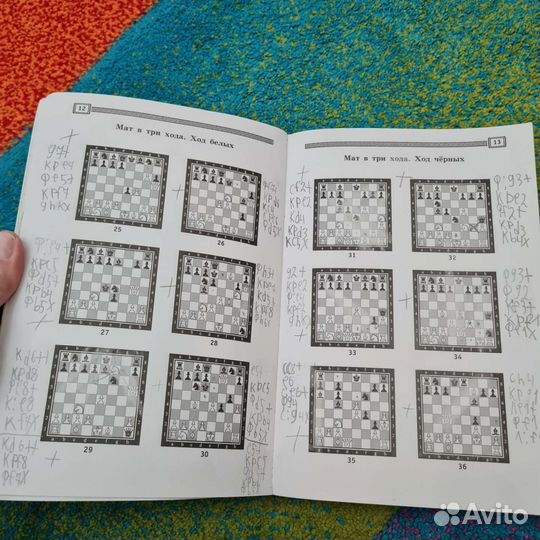 Шахматы задачи третий год обучения