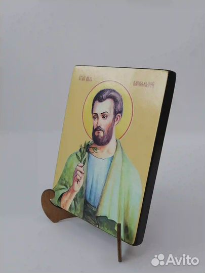 Cвятой Апостол Варфоломей, 15x20x1,8 см, арт И7504