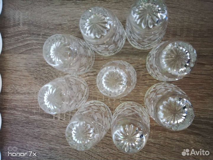 Стопки хрусталь СССР