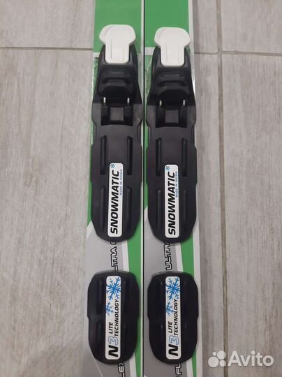 Лыжи детские деревянные